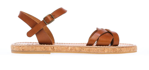 STEVIE CORK SANDAL | Cuoio