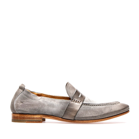 SACCHETTO LOAFER SADDLE | Grigio