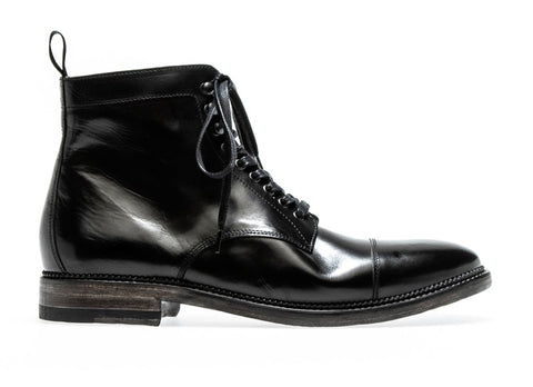 STANLEY LACE-UP BOOT | Nero