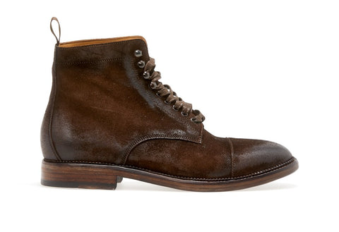 STANLEY LACE-UP BOOT
 | Ebano